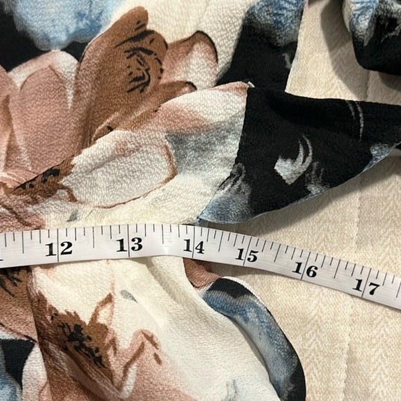 Windsor,Irina Floral,Chiffon,A-Line Dress in Cream, Excellent Condition, Size S - Picture 15 of 17